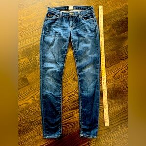 Hudson women’s 26 denim blue jean skinny stretch